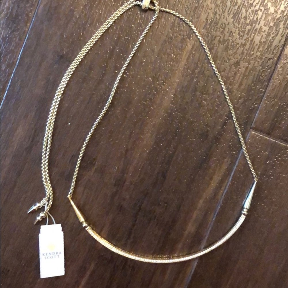 Kendra Scott Gold Scottie Necklace